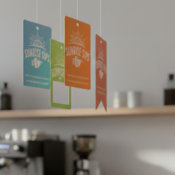 High-quality hanging dangler for store promotion