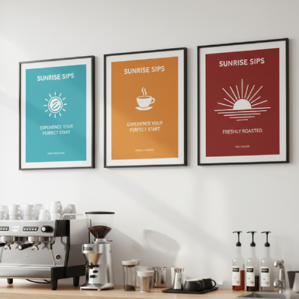 High-quality promotional poster design