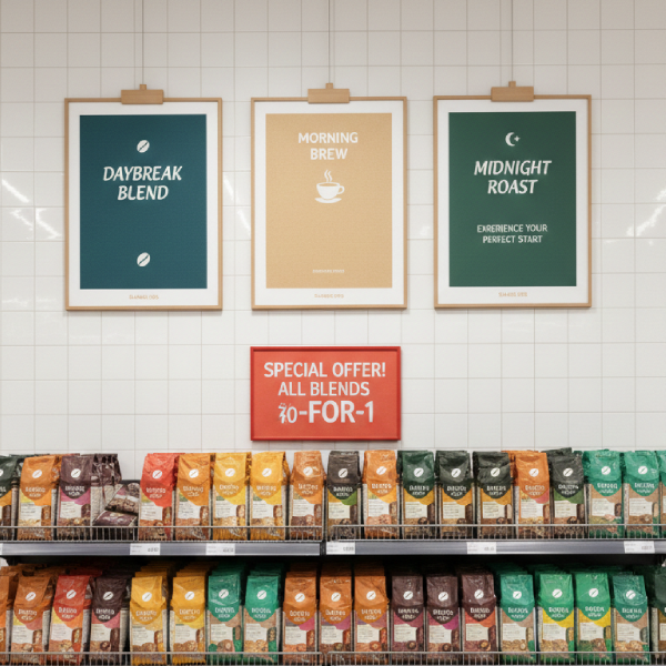 Creative advertising poster printing